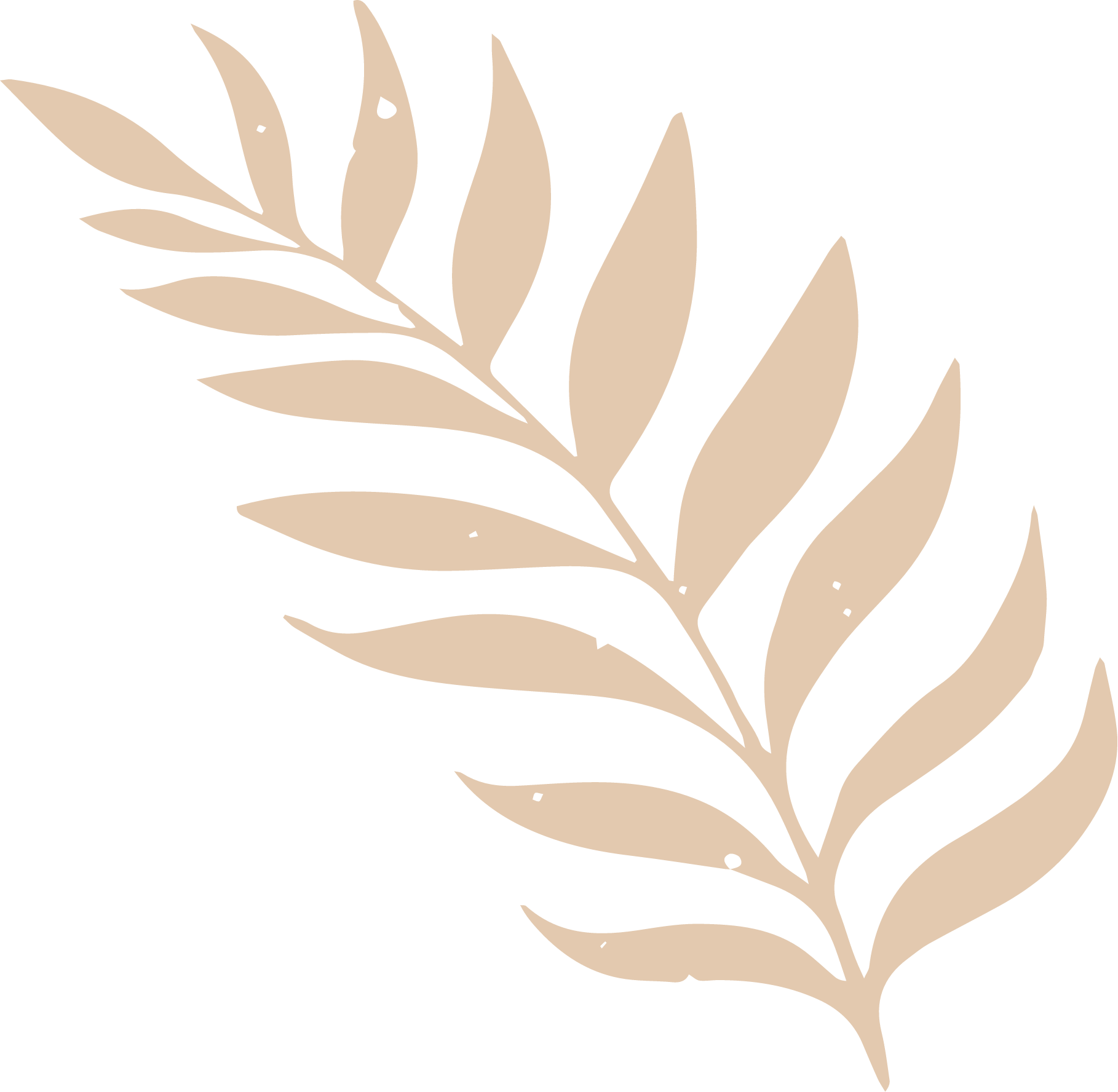 Background leaf